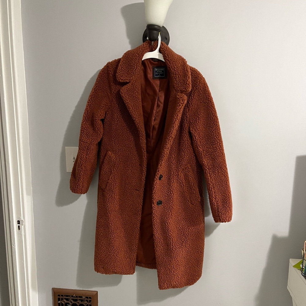 Abercrombie and Fitch Sherpa Teddy Jacket